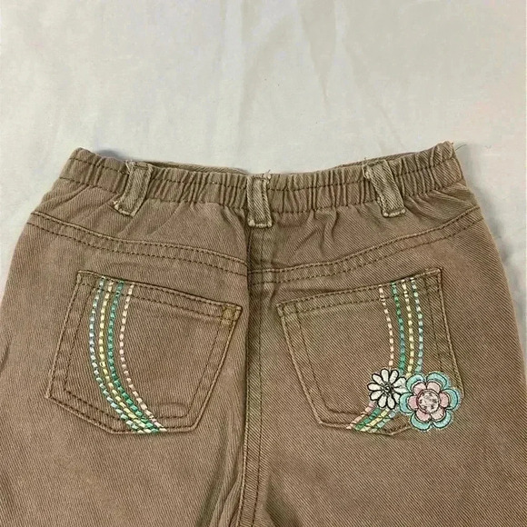 Please mum - Vintage pull up embroidered toddler pants. Size 18 months - Picture 4 of 4
